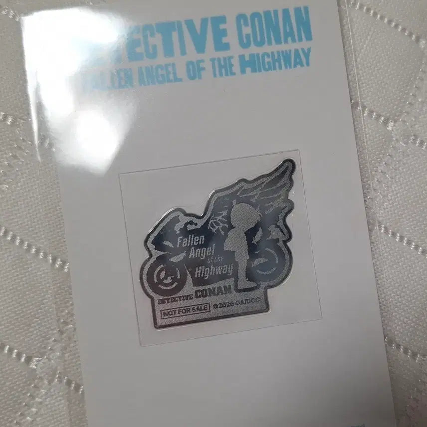[BUNJANG] Detective Conan: The Raven Chaser Electromagnetic Wave Blocking Sticker / 명탐정 코난 극장판 하이웨이의 타천사 팝업 전자파 차단 스티커