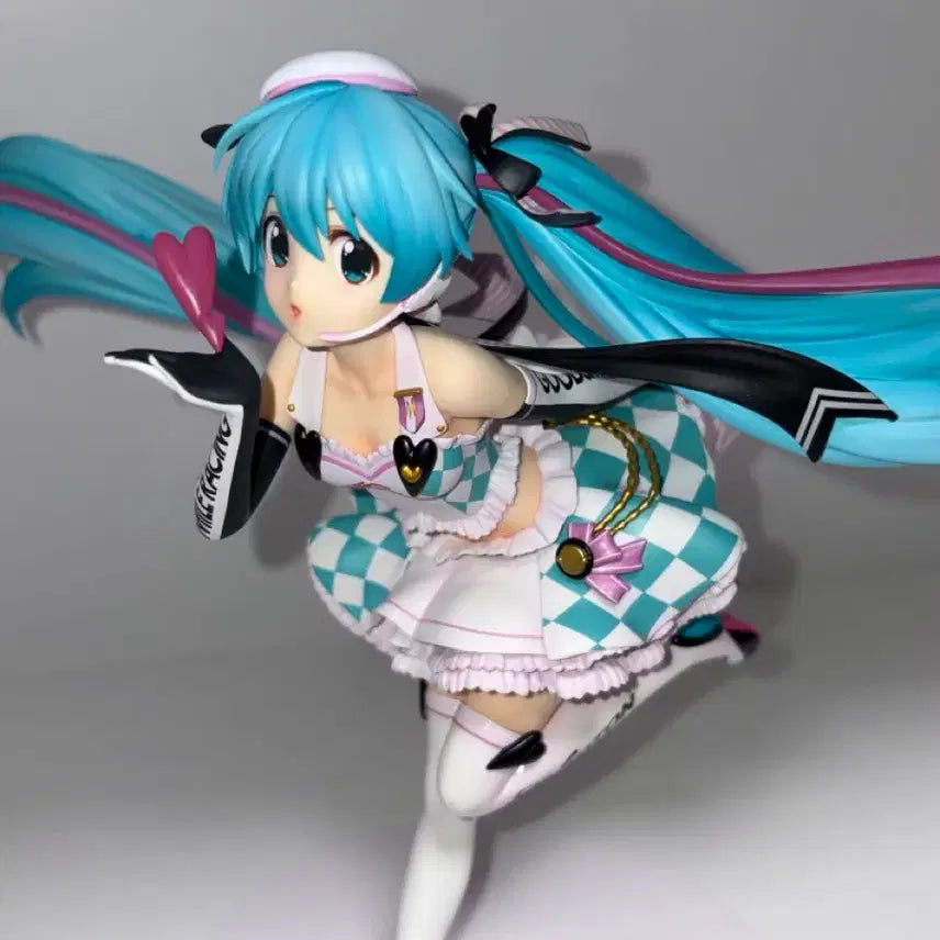 [BUNJANG] Hatsune Miku Racing Scale Figure Visual 1/7 / 하츠네 미쿠 2019레이싱 스케일피규어 사이드키 비주얼 1/7