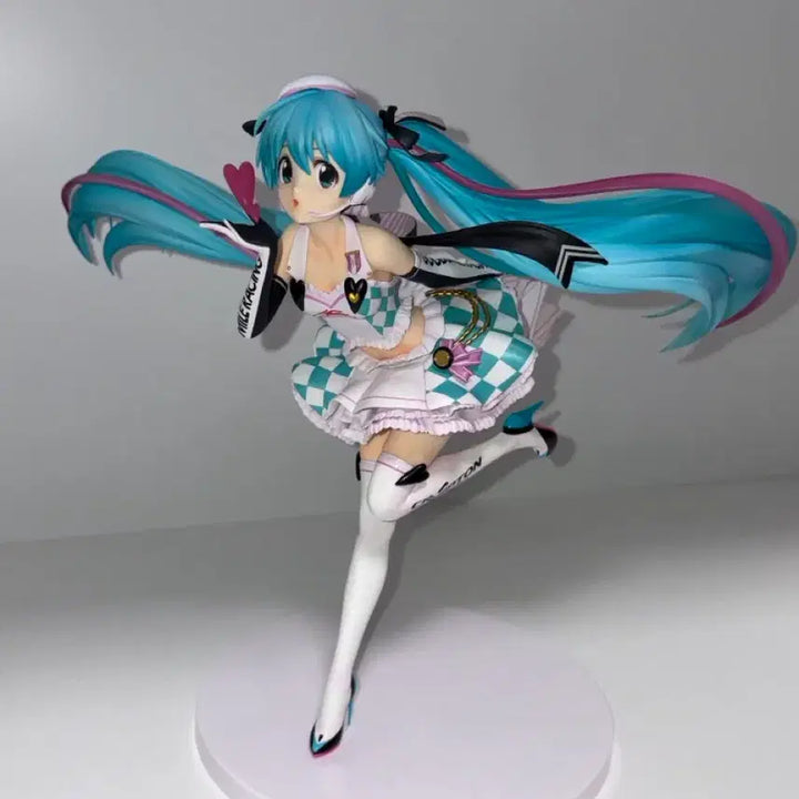 [BUNJANG] Hatsune Miku Racing Scale Figure Visual 1/7 / 하츠네 미쿠 2019레이싱 스케일피규어 사이드키 비주얼 1/7