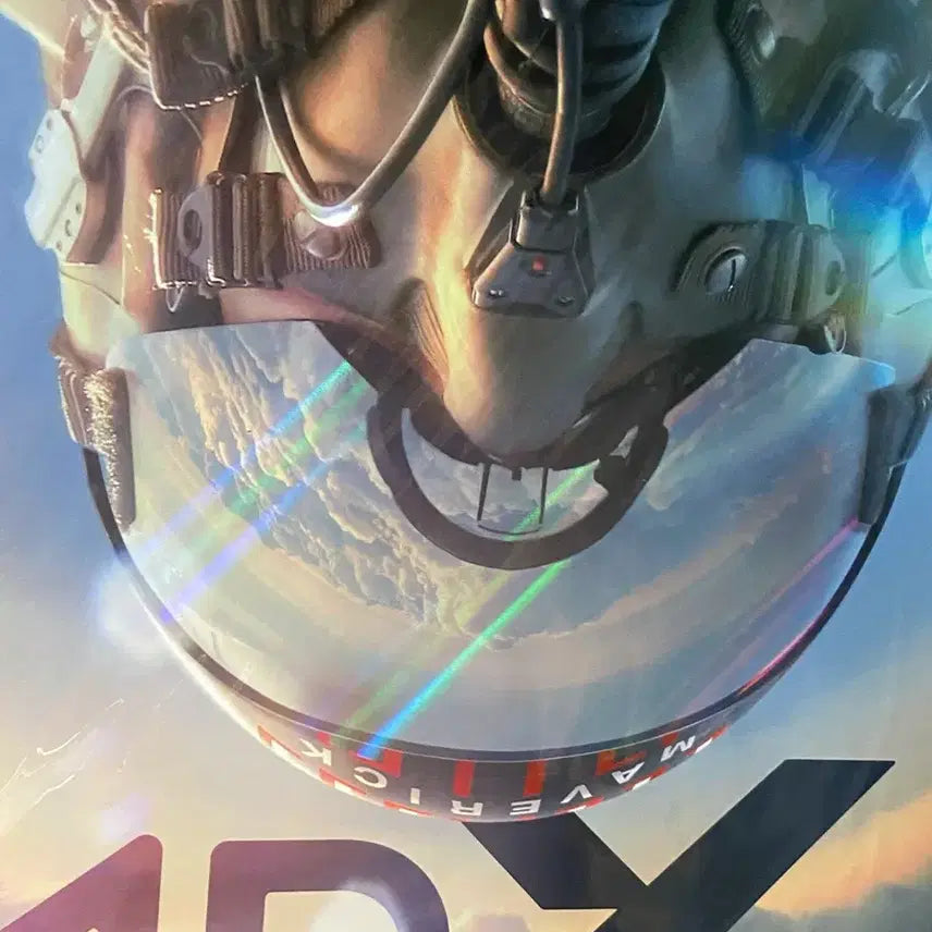 [BUNJANG] Top Gun Maverick 4DX Poster (Unsealed) / (미개봉) 탑건 매버릭 4DX 포스터