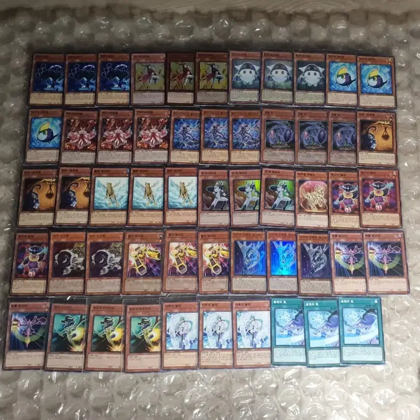 [BUNJANG] Yu-Gi-Oh! Level 1 Fun Deck (Rare) with Single Sleeves / 유희왕 레벨 1덱(재미용&