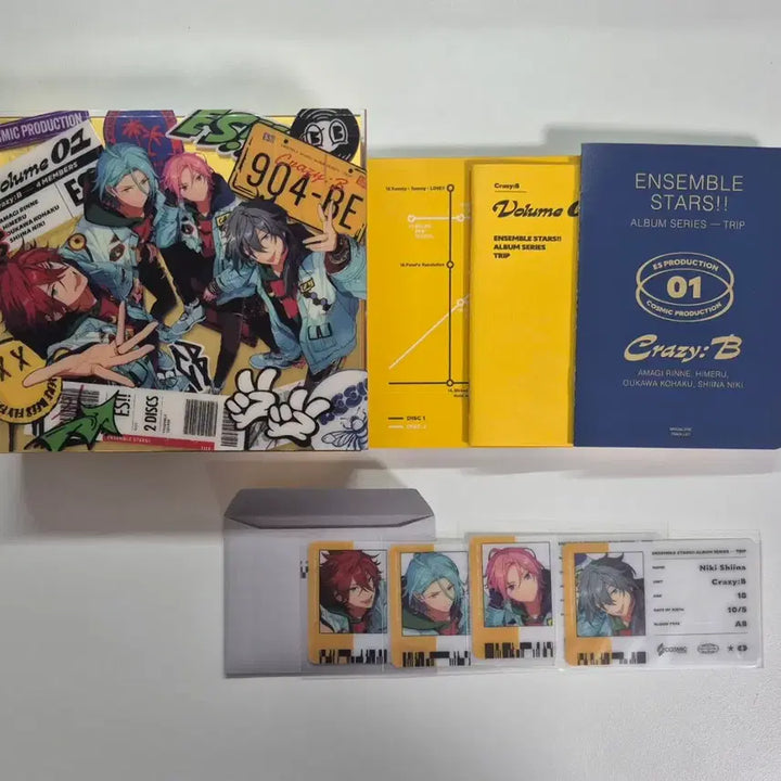 [BUNJANG] Ensemble Stars Crazy:B Trip Album First Press Limited Edition CD / 앙스타 크레이지비 트립 앨범 초회한정판 trip cd Crazy:B