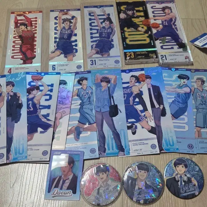 [BUNJANG] Garbage Time Player Ticket Photocard Lanyard Badge Acrylic Frame Bundle Set / 가비지타임 선수티켓  포토카드 랜야드 뱃지 아크릴액자 등등
