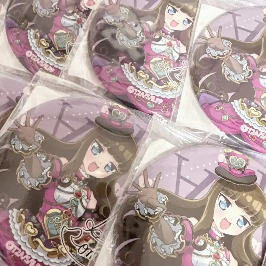 [BUNJANG] Idolish Land Pripara Aroma Badge 10-Piece Set / 아이돌랜드프리파라 프리파라 쿠로스 아로마 뱃지 10개 세트