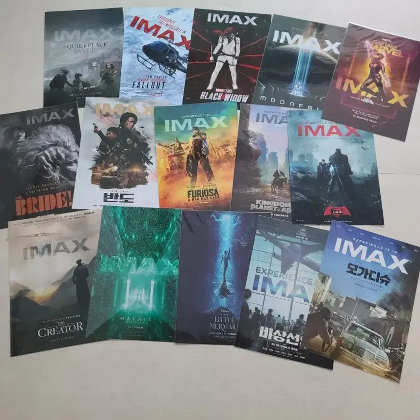 [BUNJANG] IMAX Poster Bundle Set (29 Types) / 29종 일괄 아이맥스 포스터 판매합니다.