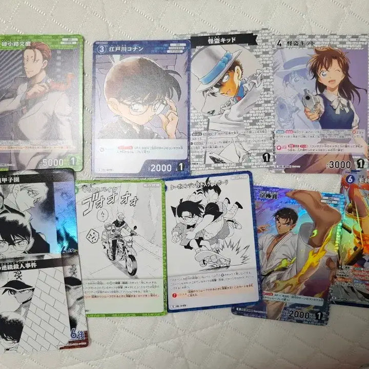 [BUNJANG] Detective Conan TCG Cards - Conan, Heiji Hattori, Kaito Kid / 명탐정 코난 tcg 카드 코난 핫토리 헤이지 키드
