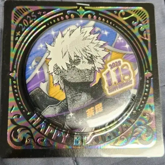 [BUNJANG] My Hero Academia Dabi 2025 Birthday Can Badge (Sealed) / 나히아 히로아카 다비 2025생일 캔뱃지 미개봉 판매