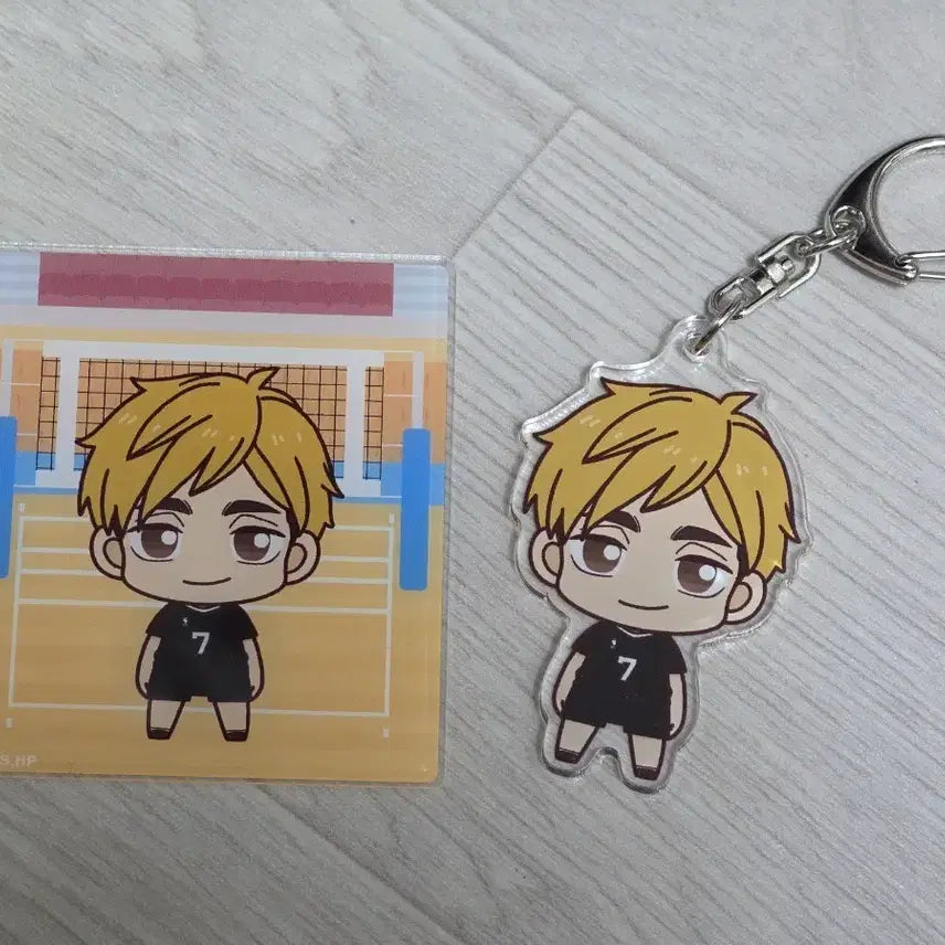 [BUNJANG] Haikyuu!! Miya Atsumu Acrylic Card and Keychain / 하이큐 미야 아츠무 아크릴 카드, 아크릴 키링