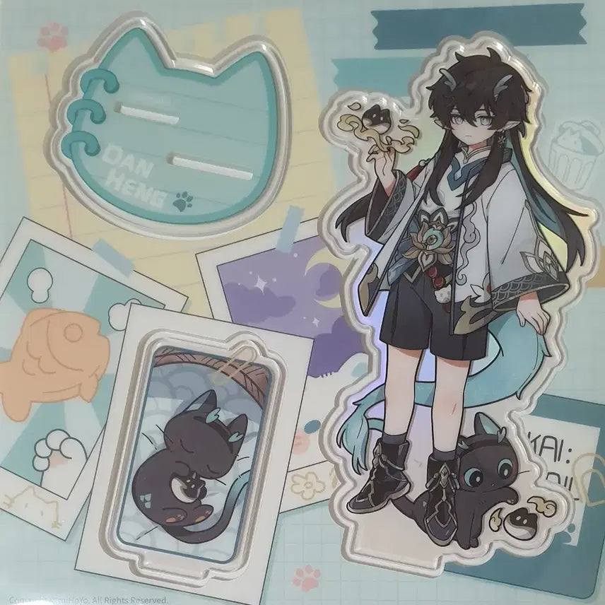 [BUNJANG] Danhang YinYue Small Cat Series Acrylic Stand / 단항 음월 작은 고양이 시리즈 아크릴스탠드 붕스 붕괴스타레일