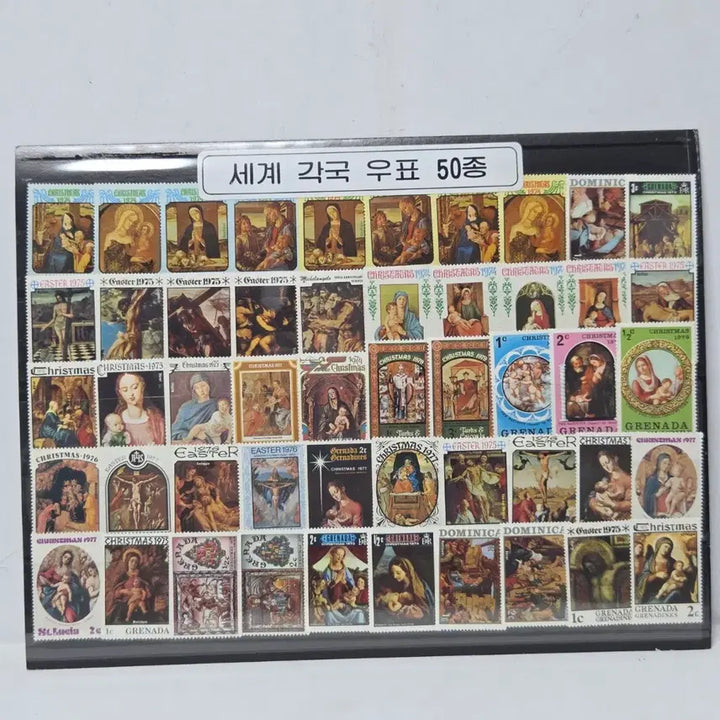 [BUNJANG] Catholic Mother Mary Stamp Collection / 우표 가톨릭 천주교 우표 모음 가톨릭 성모마리아