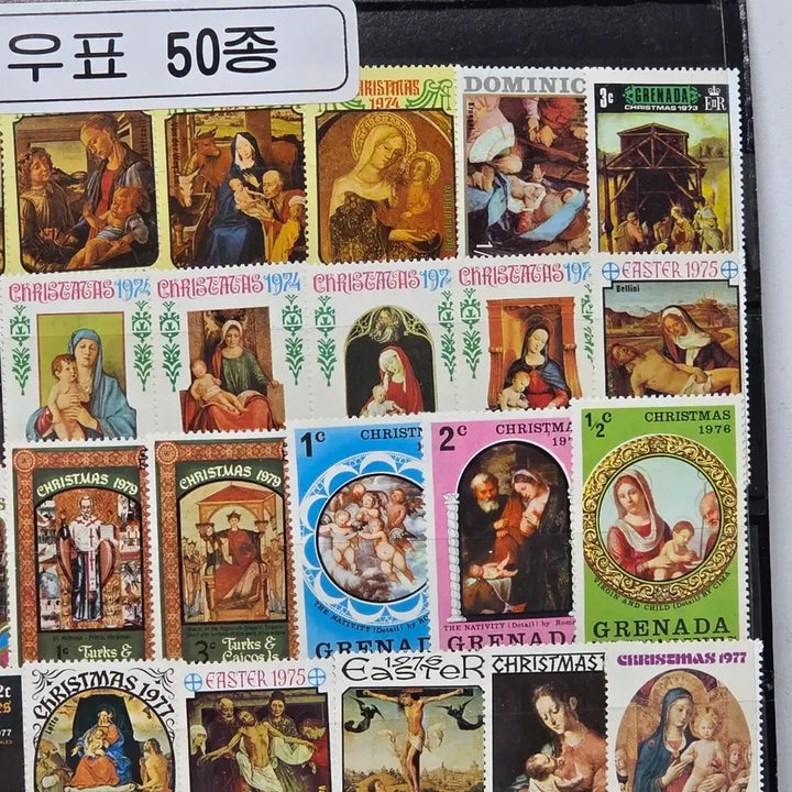 [BUNJANG] Catholic Mother Mary Stamp Collection / 우표 가톨릭 천주교 우표 모음 가톨릭 성모마리아