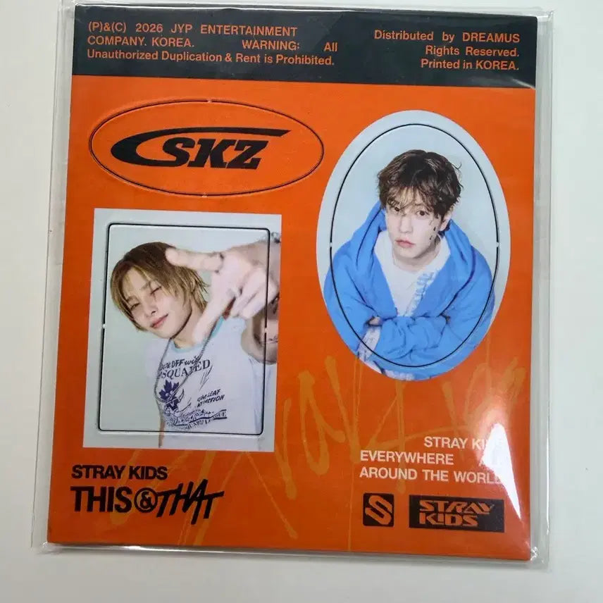 [BUNJANG] Stray Kids This &amp; That Vocal Racha Magnet / 스트레이 키즈 디스앤댓 THAT ver. 보컬라차 마그넷