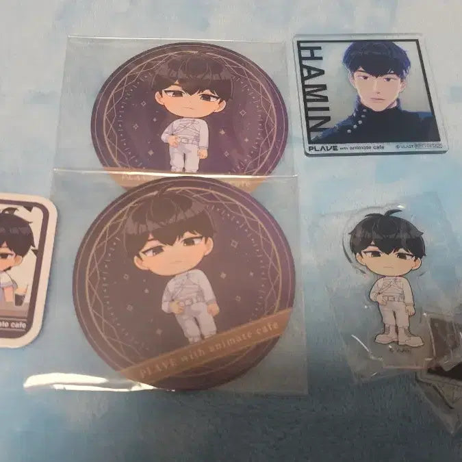 [BUNJANG] PLAVE Animate Collaboration POB Hamin Acrylic Stand, Coaster, Sticker / 플레이브 애니메이트 콜라보 특전 하민