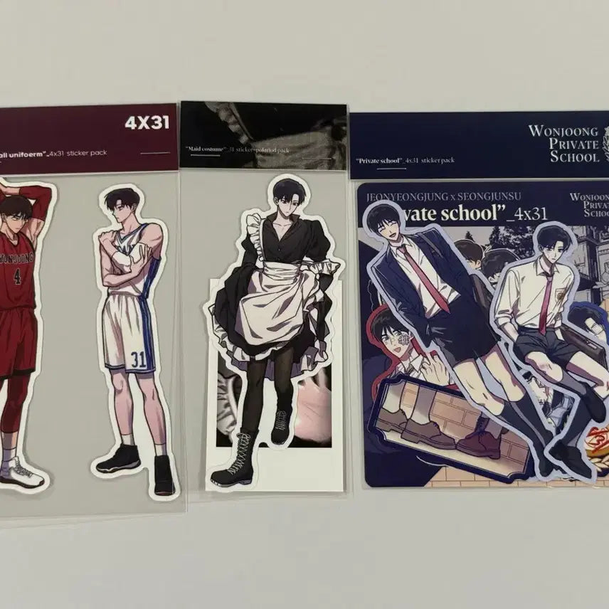 [BUNJANG] Garbage Time Nan-nim Bbang-jun Sticker Set / 가비지타임 난님 빵준 스티커