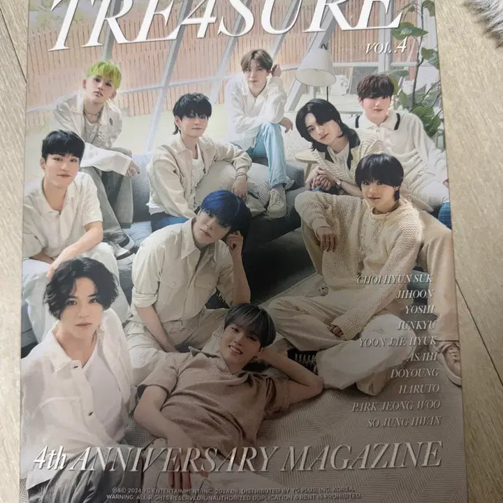 [BUNJANG] TREASURE 4th Anniversary Magazine Bundle Set / TREASURE 4주년 기념 매거진 양도