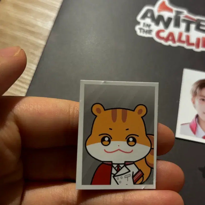 [BUNJANG] ATEEZ Hongjoong In the Call Profile Holder Set / 에이티즈 홍중 인더콜링 프로필 홀더 세트