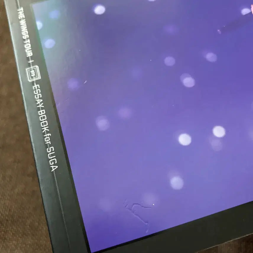 [BUNJANG] BTS Suga Essay Book Wings Wingpaf Wingpafcon (Photocard Not Included) / 방탄 슈가 에세이북 윙즈 윙파 윙파콘 (포카 미포함)