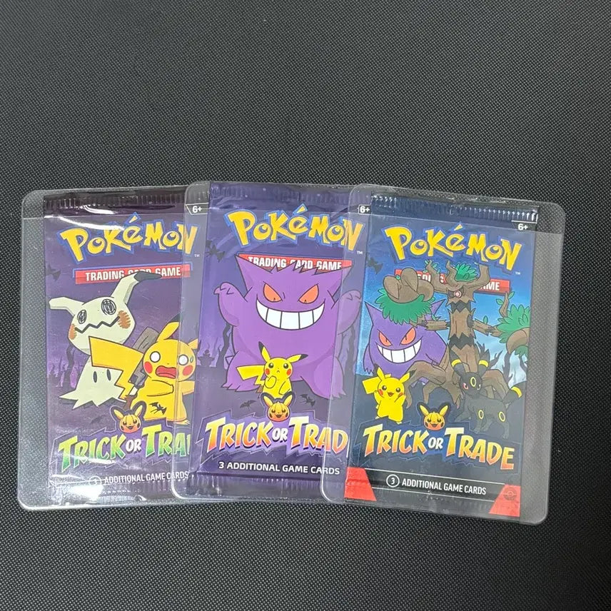 [BUNJANG] Pokemon TCG North America Halloween Pack 3 Types / 북미 할로윈 팩 3종 포켓몬카드