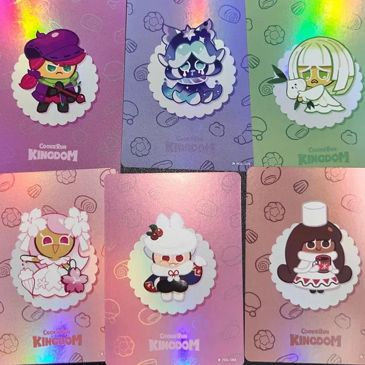 [BUNJANG] Cookierun Hologram Card Set Bundle (14 Cards) / 쿠키런 홀로그램 카드 세트 일괄 14장