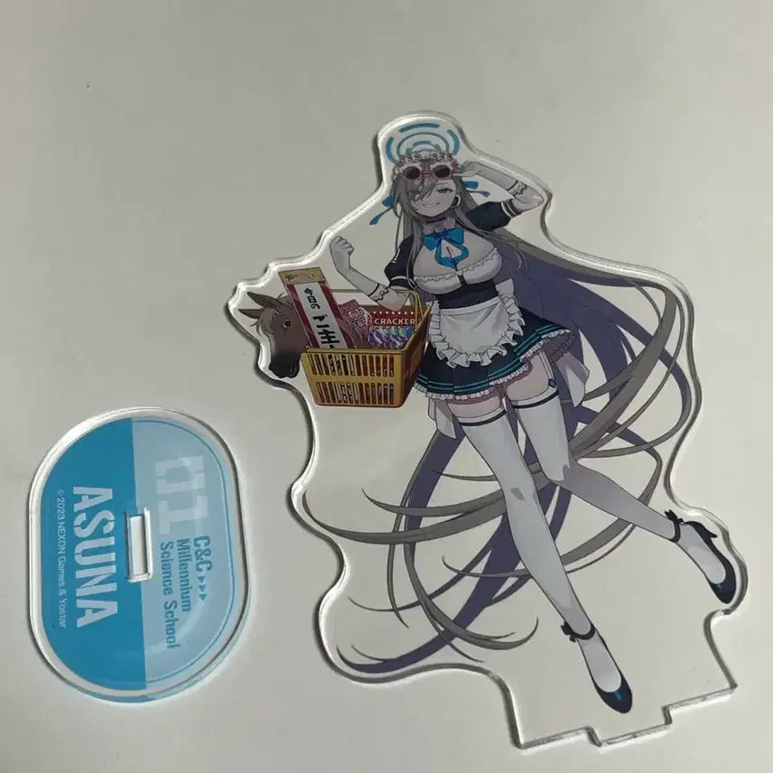 [BUNJANG] Blue Archive Donkey Kong Collaboration Acrylic Stand Asuna / 블루아카이브 돈키호테 콜라보 아크릴스탠드 아스나