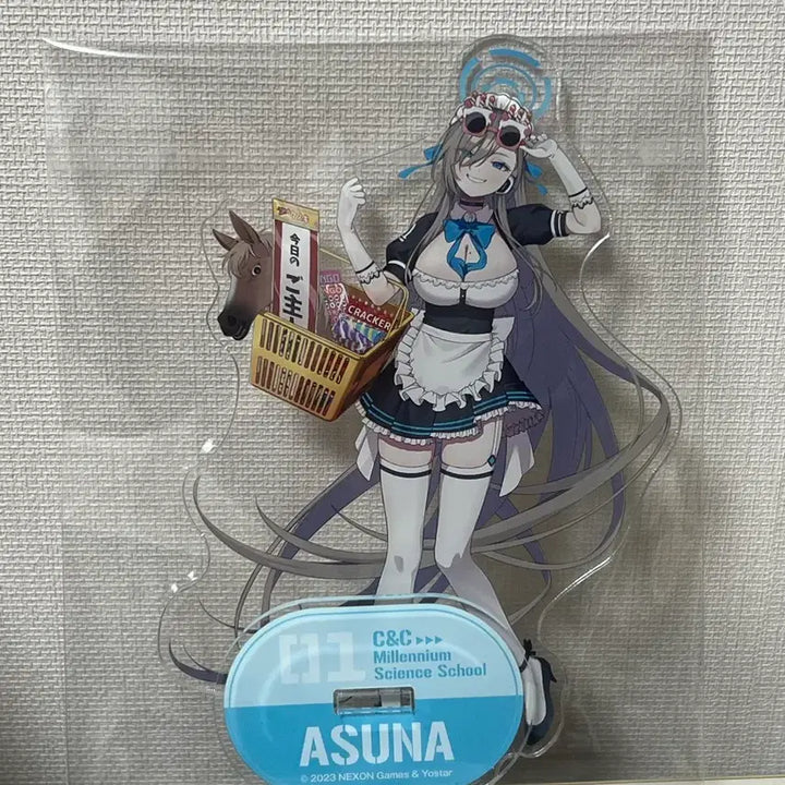 [BUNJANG] Blue Archive Donkey Kong Collaboration Acrylic Stand Asuna / 블루아카이브 돈키호테 콜라보 아크릴스탠드 아스나
