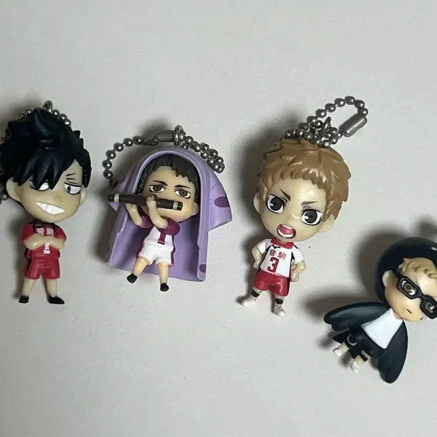 [BUNJANG] Haikyuu!! Classic Gacha Set / 하이큐 고전 가챠 4종 일괄판매