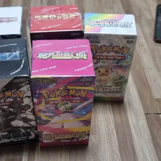 [BUNJANG] Pokemon Card Packs (Sealed) / 포켓몬카드(메가드림/테라스탈/인페르노/배틀파트너즈/화이트/블랙/로켓/메가심포니아/메가블레이브/초전브레이커/니힐제로/스톰에메랄드) 팜