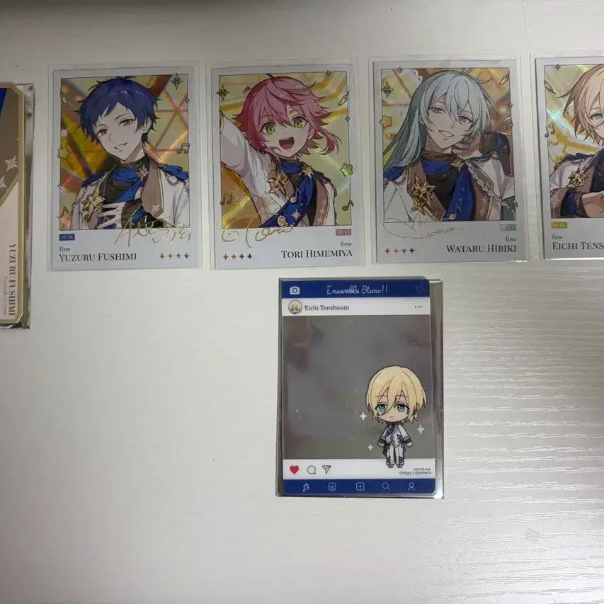 [BUNJANG] Ensemble Stars 10th Anniversary Spotlight on Stage! MoFun Pop-up Event Limited Exclusive Clear Photocard &amp; Polaroid Bundle Set / 일괄)앙스타 10주년 스포트라이트 온 스테이지 모펀 팝업 7만원 특전 투명 포카 입장특전 폴라로이드 피네 에이치 와타루 유즈루 토리