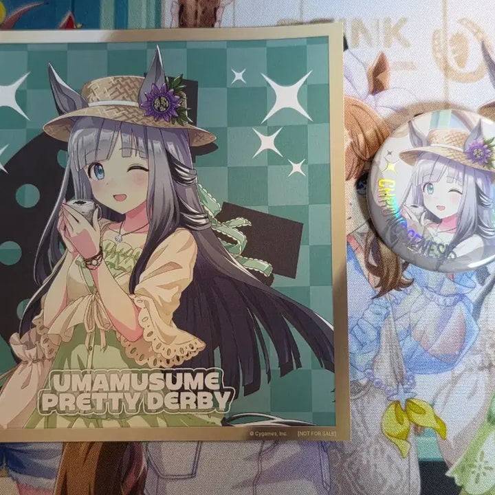 [BUNJANG] Uma Musume Aniplex Collaboration Can Badge (Chrono Genesis) / 우마무스메 애니플러스 콜라보 캔뱃지 판매