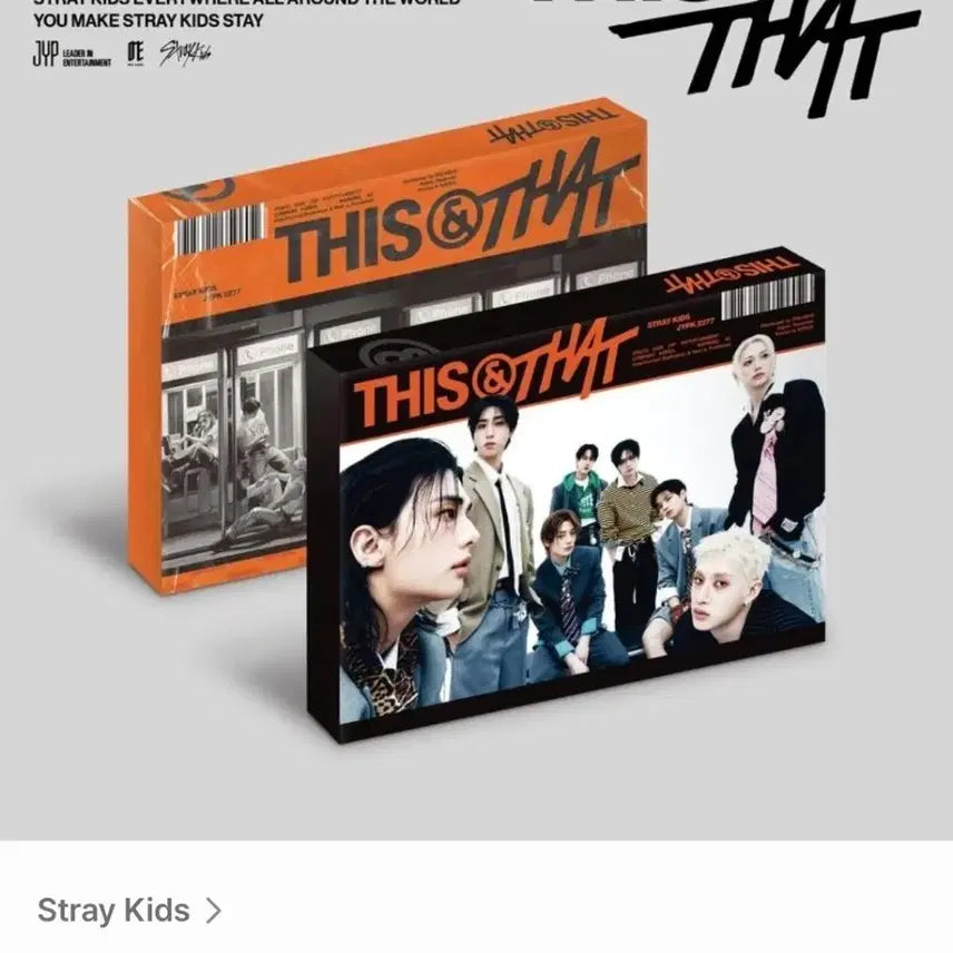 [BUNJANG] Stray Kids THIS &amp; THAT Album (THIS VER., THAT VER.) / 스트레이 키즈 THIS &amp; THAT 앨범 (THIS VER., THAT VER.)
