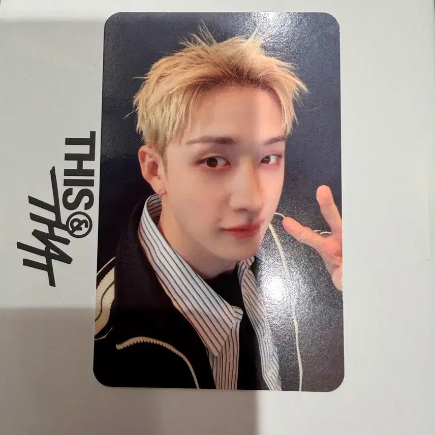 [BUNJANG] Stray Kids Bang Chan THIS AND THAT WITH MUU POB / 스트레이 키즈 디스앤댓 위드뮤 특전 방찬
