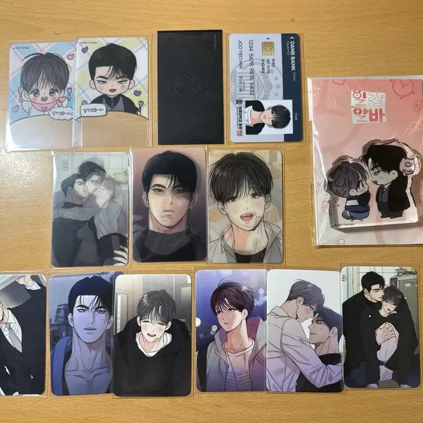 [BUNJANG] Il-gan-alba Lenticular Photocard &amp; Mini Acrylic Standee Set / 일간알바 BL 랜티큘러 포토카드 sd 미니아크릴 세트