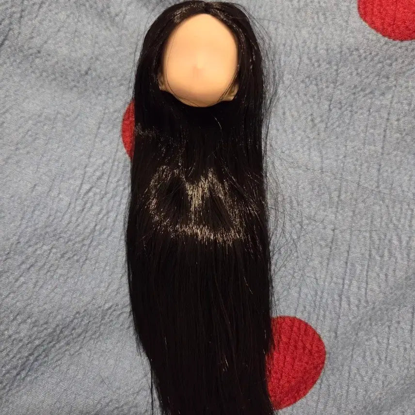 [BUNJANG] Azodoll Black Hair Custom Doll for Obitsu 11 Head / 아존돌 검정 흑발 식모 육일돌 오비츠 11 헤드 판매