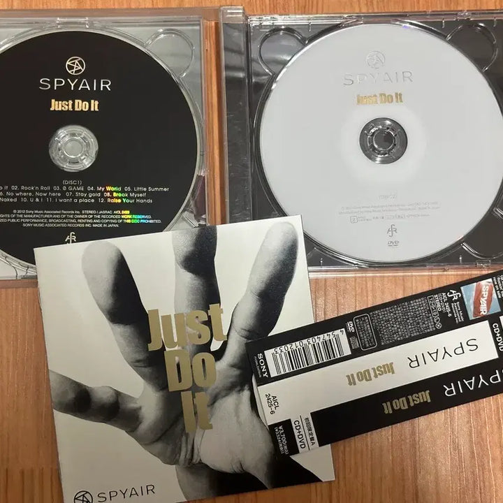 [BUNJANG] Spyair Just Do It Limited Edition A CD+DVD / Spyair 스파이에어 Just Do It 초회생산한정반 A