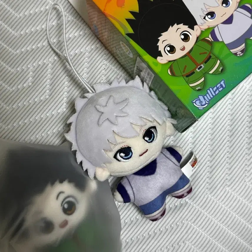[BUNJANG] Hunter x Hunter Gon &amp; Killua Plush Dolls Bundle Set / 헌터헌터 곤 키르아 눌셋 인형누이 일괄
