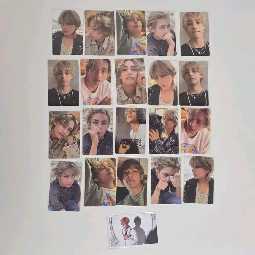 [BUNJANG] BTS V Taehyung Photocard (All 21ea) / 21ea all) 뷔 포카 방탄 김태형 v photocard bts