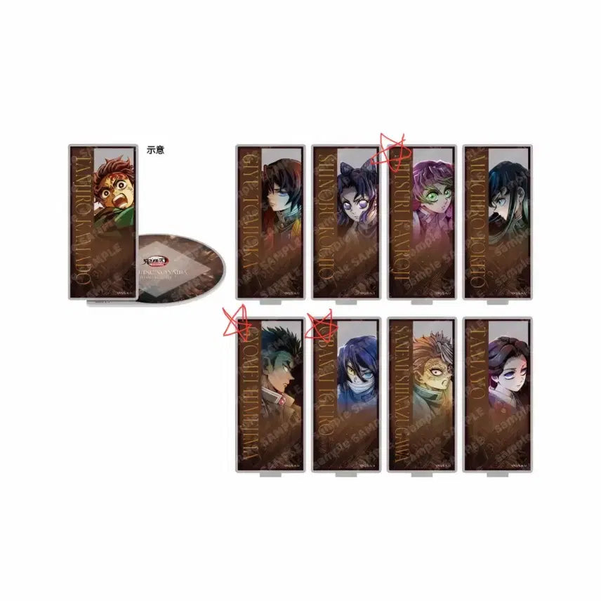 [BUNJANG] Demon Slayer: Kimetsu no Yaiba Mugen Train Arc Acrylic Coaster - Obanai Iguro / 귀멸의칼날 무한성 아크릴 코스터 - 이구로 오바나이