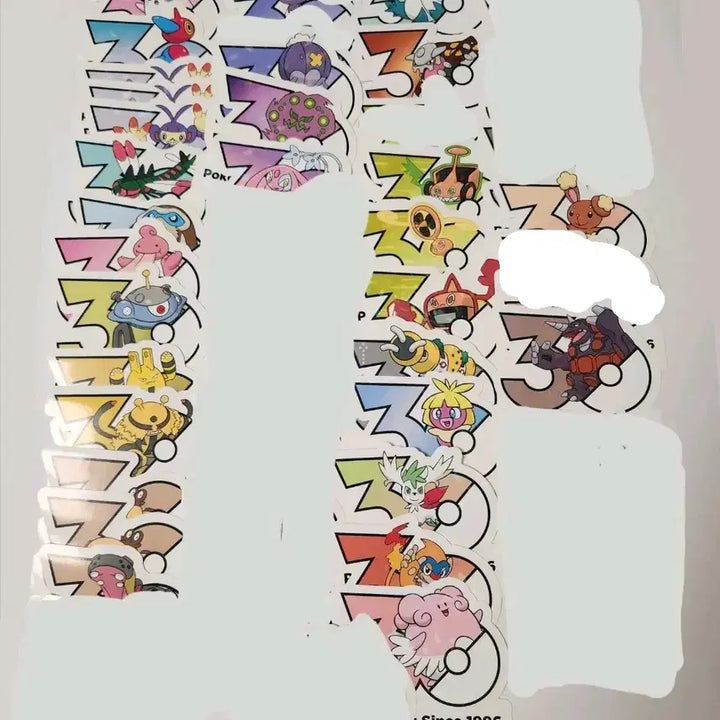 [BUNJANG] Pokemon 30th Anniversary Sticker Exchange / 포켓몬 30주년 스티커 교환