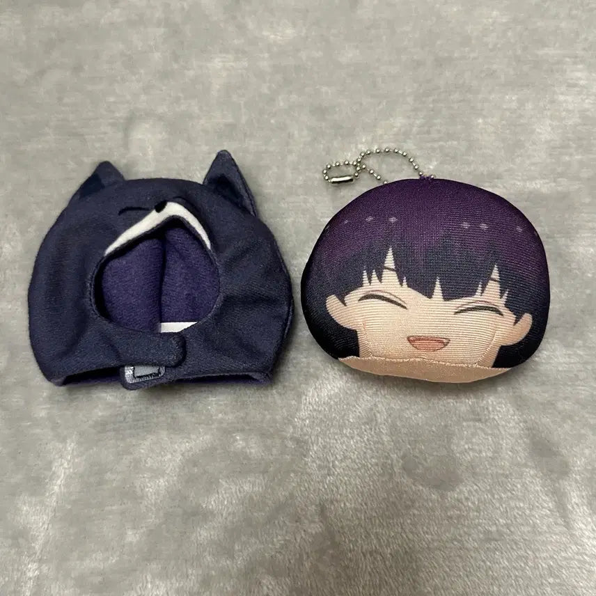 [BUNJANG] Kaiju No. 8 Soshiro Hoshina Manju Cat Plush Keychain / 괴수 8호 호시나 소우시로 아니즈킨 만쥬 네코 고양이 인형 키링