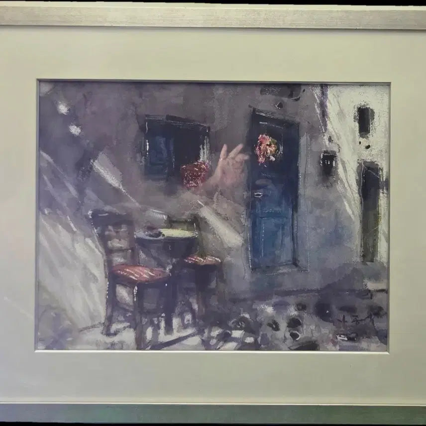 [BUNJANG] Na Jong-sik Oil Painting "Light and Shadow" (No. 10 Frame) / 서양화가 나종식 빛과그림자2010.01작