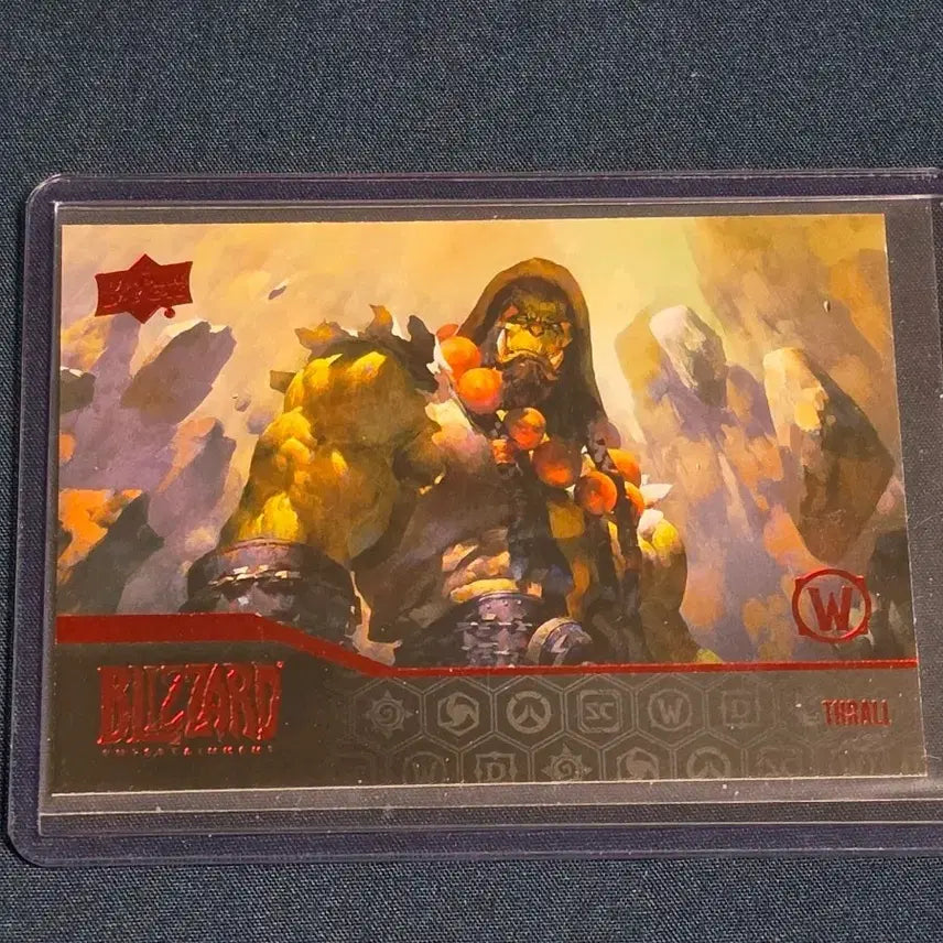[BUNJANG] Upper Deck World of Warcraft Thrall Trading Card / 블리자드 월드 오브 워크래프트 카드 스랄