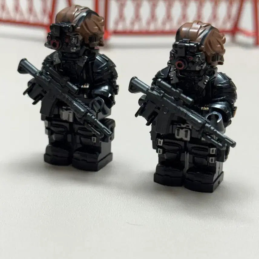 [BUNJANG] Mini Soldier Figure 2-Figure Set / 미니 피규어 군인 피규어 2인세트