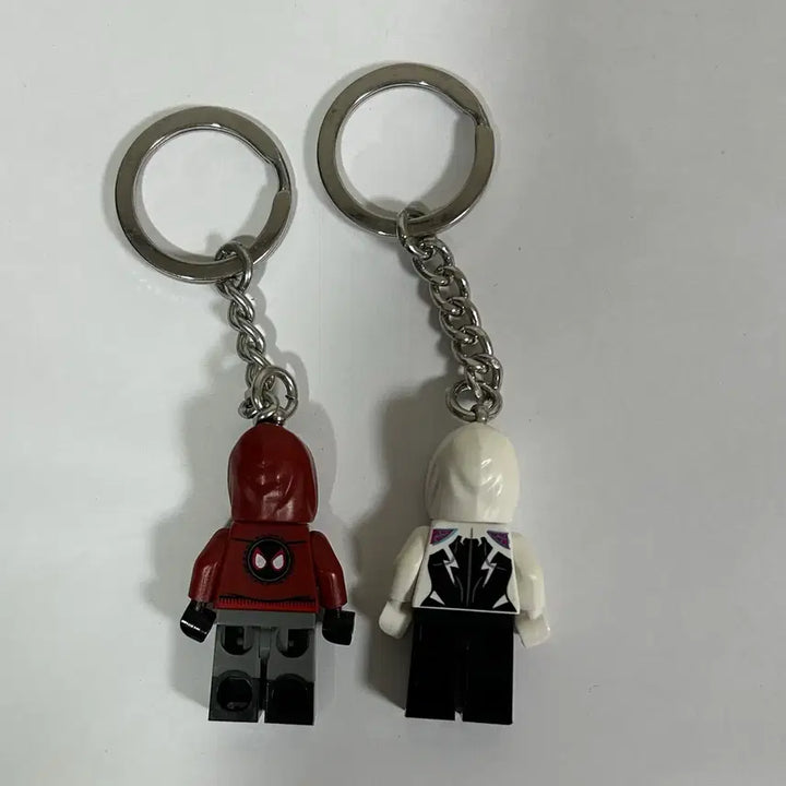 [BUNJANG] Spider-Man Miles Morales Gwen Lego Keychain / 스파이더맨 마일스 마일즈 그웬 레고 키링 고스트 브뉴데