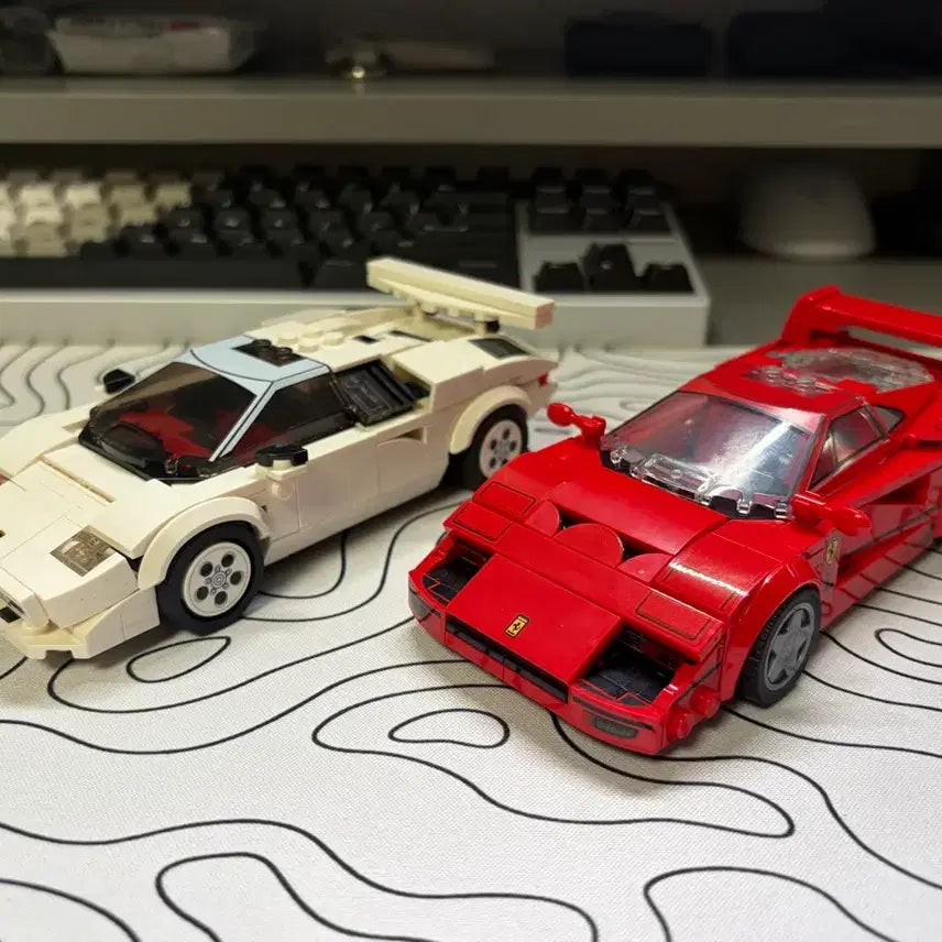 [BUNJANG] LEGO Speed Champions Lamborghini Countach &amp; Ferrari F40 Set / 레고 스피드 챔피언 람보르기니 쿤타치+페라리 F40