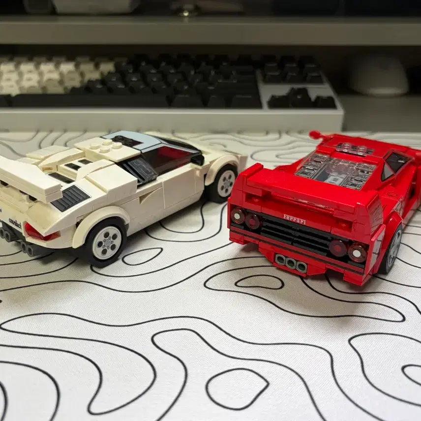 [BUNJANG] LEGO Speed Champions Lamborghini Countach &amp; Ferrari F40 Set / 레고 스피드 챔피언 람보르기니 쿤타치+페라리 F40