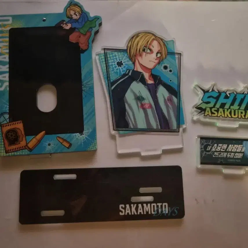[BUNJANG] Sakuramoto Days Vol. 21 Limited Edition Asakura Shin Acrylic Stand &amp; Photo Frame / 사카모토데이즈 특장판 아사쿠라 신 아크릴