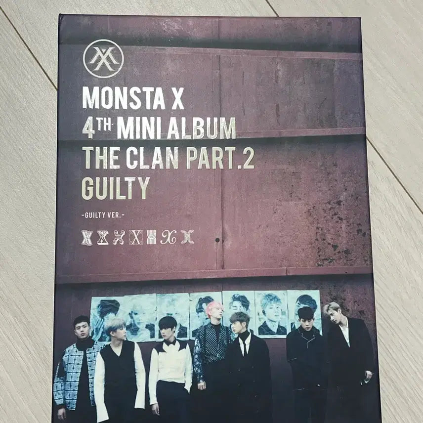 [BUNJANG] MONSTA X 4th Mini Album THE CLAN PT.2 GUILTY / 몬스타엑스 4집 미니앨범 THE CLAN GUILTY