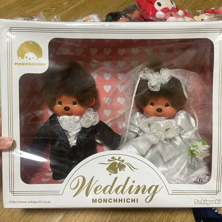 [BUNJANG] Wedding Monchhichi / 웨딩 몬치치