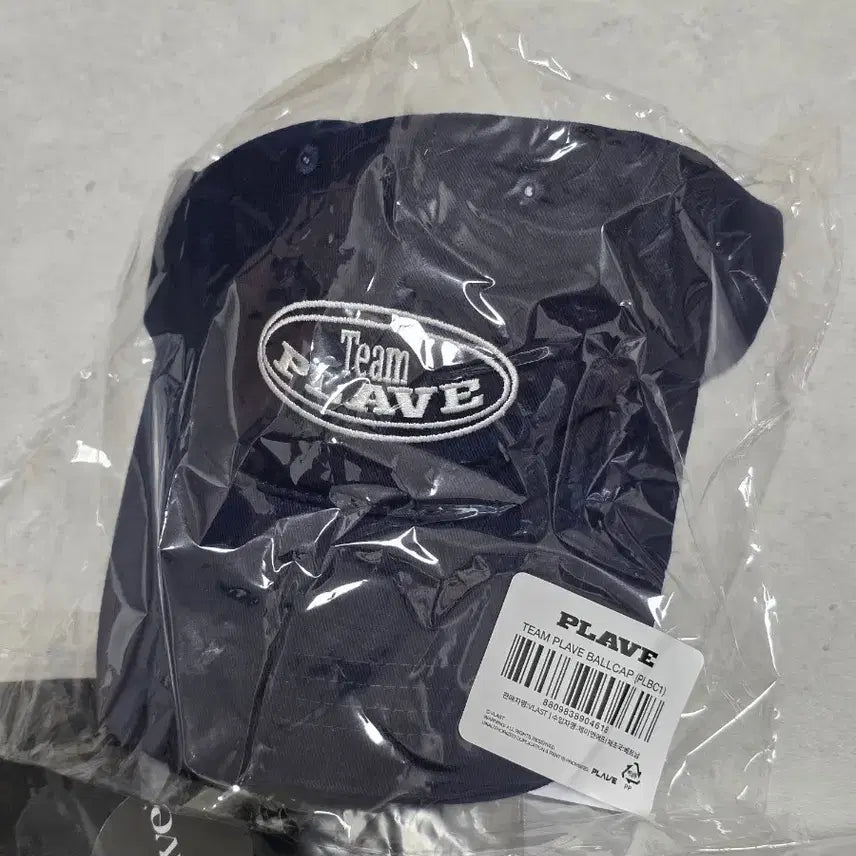 [BUNJANG] PLAVE 6th Summer Ball Cap Navy / 플레이브 여섯번째여름 볼캡 모자 네이비