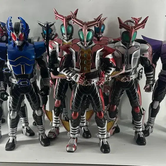 [BUNJANG] Kamen Rider Kabuto Big Sofubi Set (13 Figures) / 가면라이더 카부토 빅소프비 풀세트(13개)